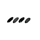 Ashuki / Blue Print brake pads front (Civic 01-12/S2000 99-09) | 1080-5504 | A4H-TECH.COM