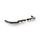 Maxton Design Splitter rear V.1 gloss black + flaps matt black (Honda Civic 2022+ 2.0 Turbo Type R FL5) | MX-HO-CI-11-TYPE-R-RSD1G+RD1G+RSF1B | A4H-TECH / ALL4HONDA.COM
