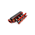 PracWorks Carbon Inlaatspruitstuk 20° Plenum (Honda K20/K24 motoren) | PW-HK-N-20 | A4H-TECH / ALL4HONDA.COM